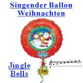Singender Luftballon Weihnachten Jingle Bells Weihnachtsmusik 